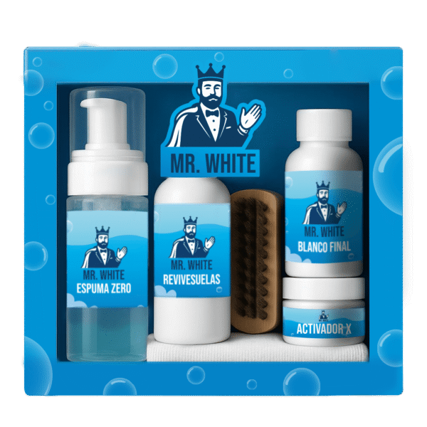 Kit de limpieza de calzado MR WHITE